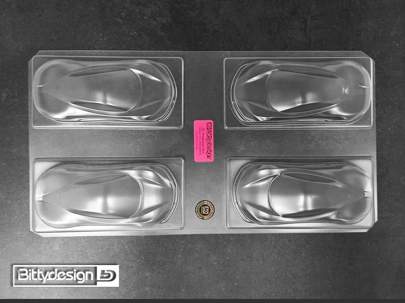 MINI SPEED FORMS (BODIES) CLEAR FOR PAINTERS