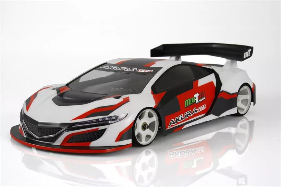 Mon-Tech AKURA GT12 1:12 Pan Car Clear Body Leggera - Lightweight