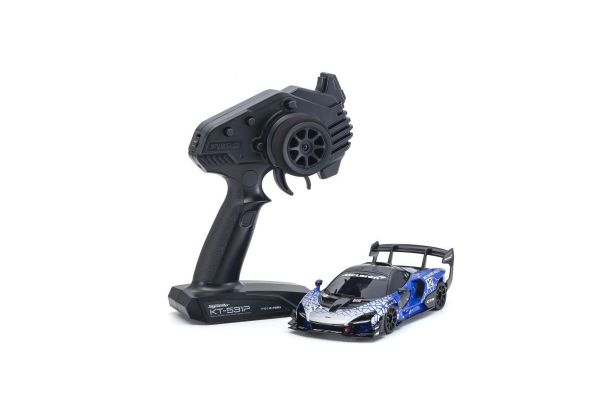 Kyosho 32340BL - Mini-Z RWD McLaren Senna GTR Blue (W-MM/KT531P)