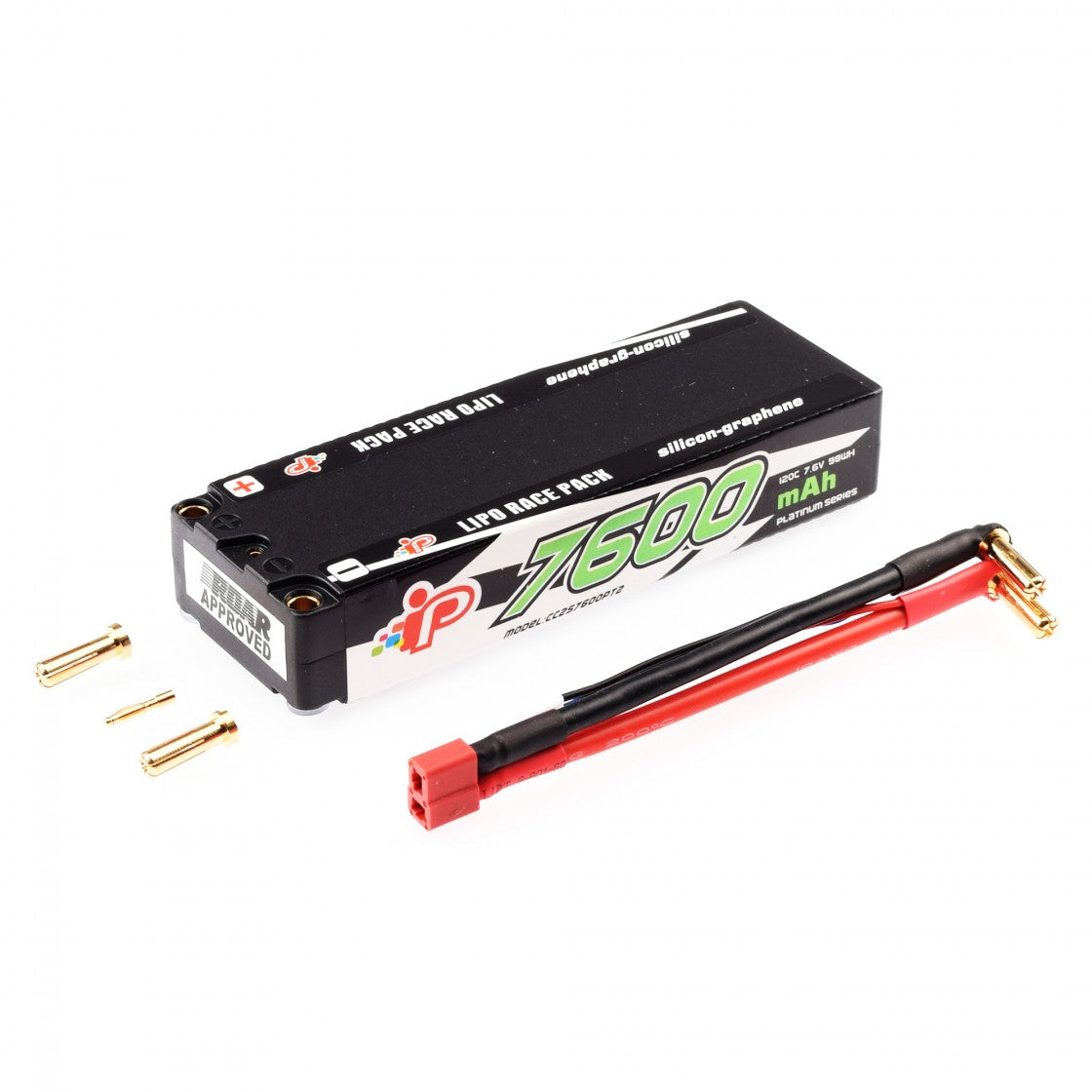 Intellect PT2 7600mAh 120C 7.6V Light Weight Graphene Stick Pack LiHV
