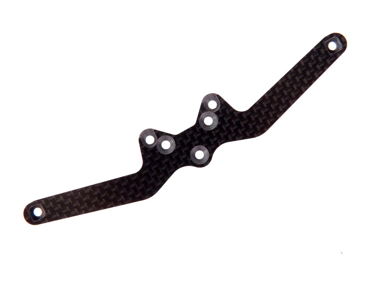 Mugen Seiki Carbon Rear Body Mount Plate (1)