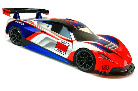 BITTYDESIGN VENOM 1/10 GT CLEAR BODY 190MM