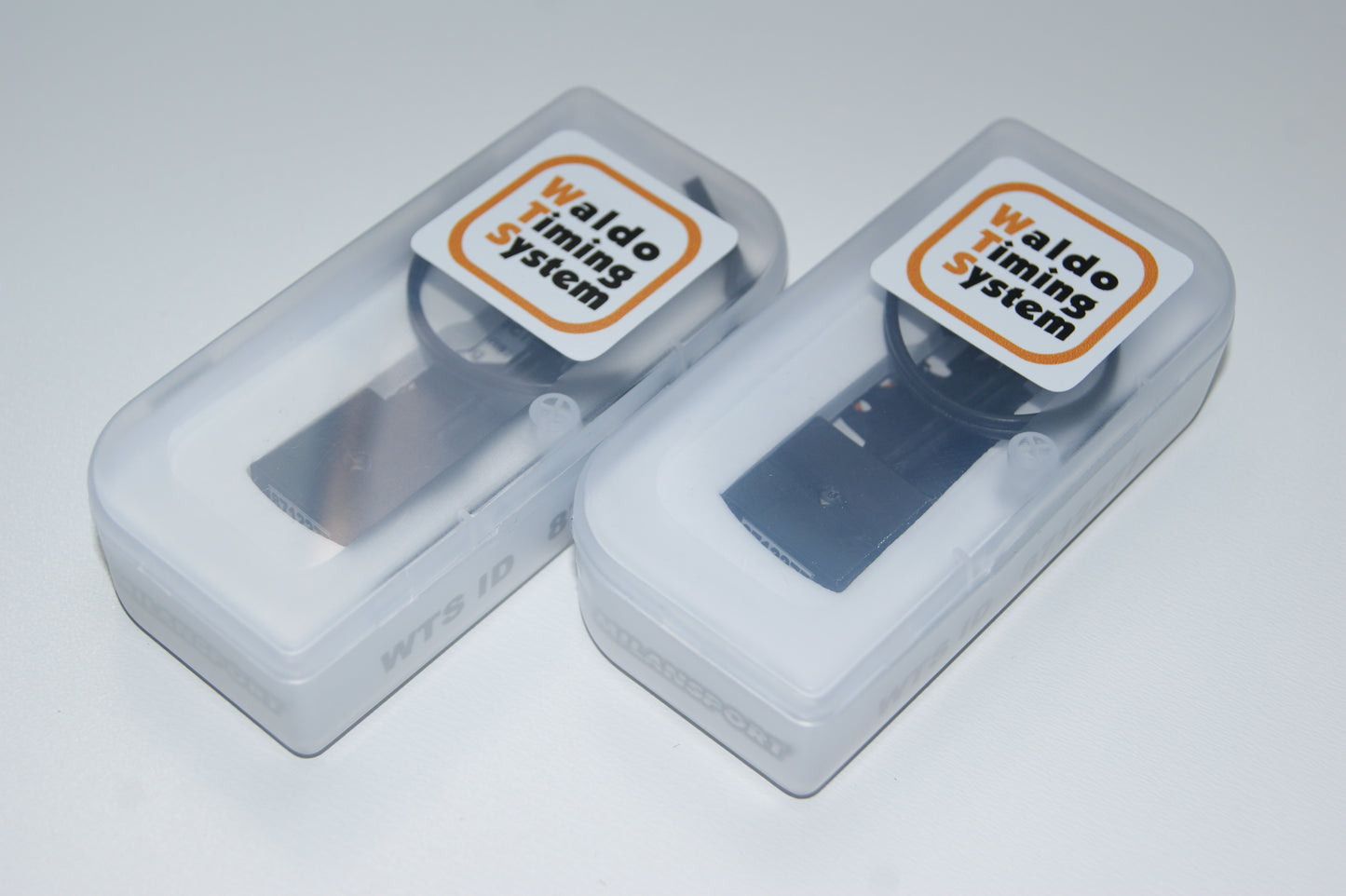 Waldo Timing System Transponder Black Pro Duplicate (2 met zelfde nummer)