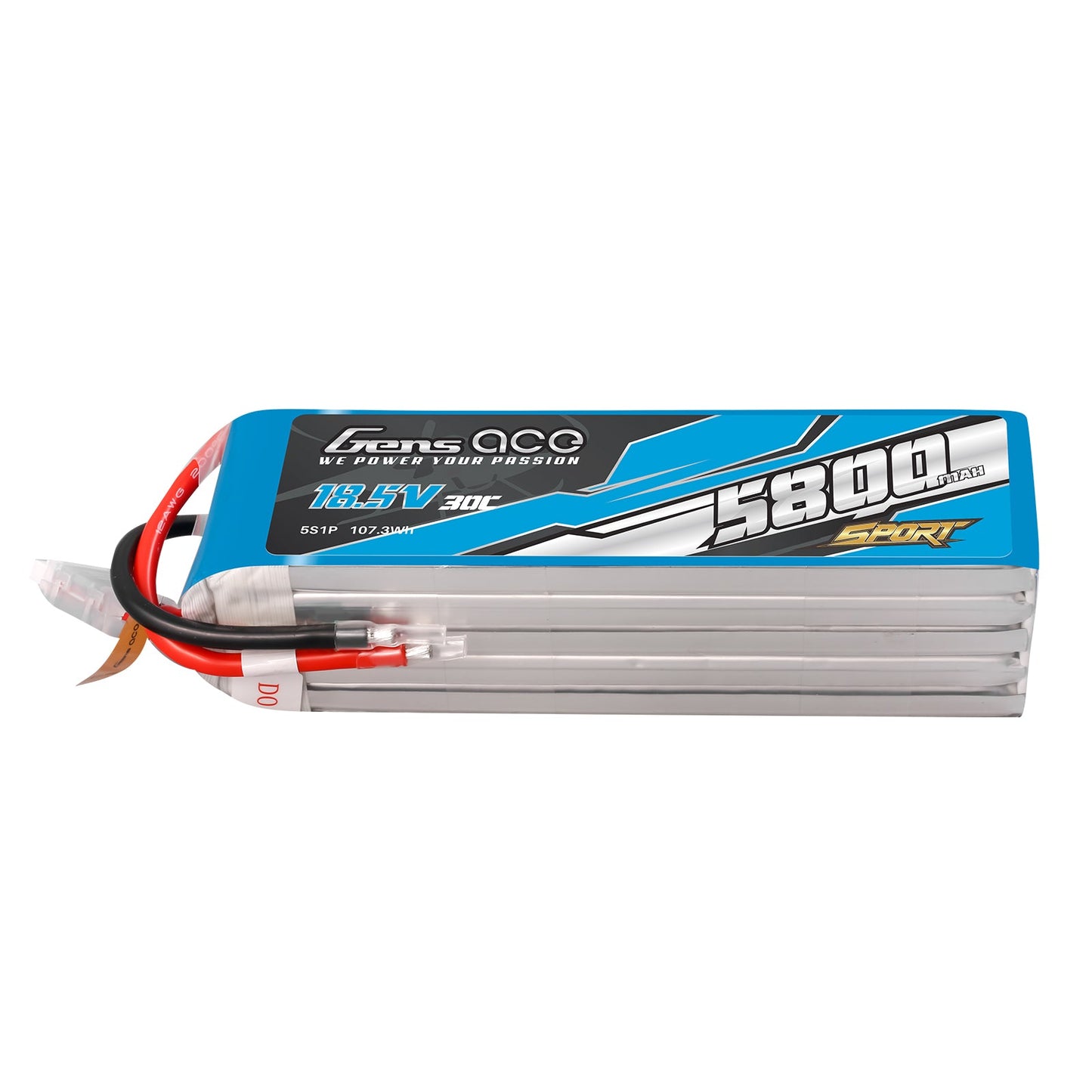Gens Ace 5800mAh 5S 18.5V 30C Battery Pack ( F3A )