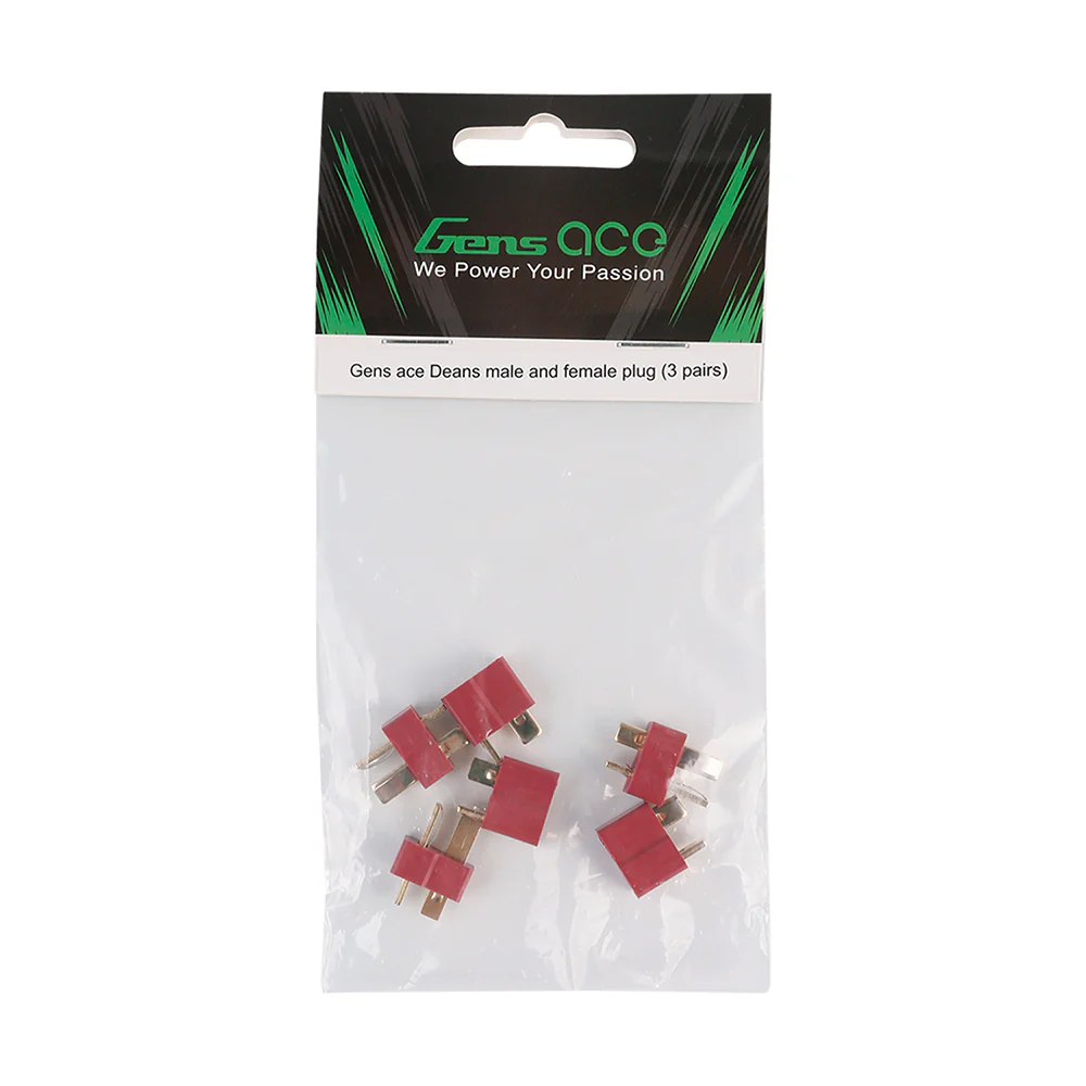 Gens Ace Deans(T) male & female plug (3 pairs)