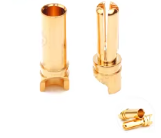 InstantRC 3.5mm plug set (3x male + 3x female) gold plated