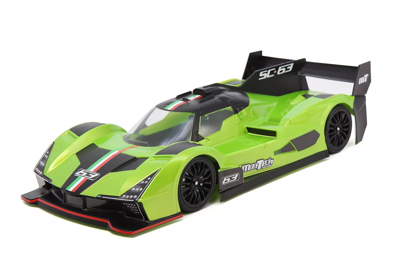 Mon-Tech SC-63 LMH Hyper Car 1:10 Body Shell (clear)