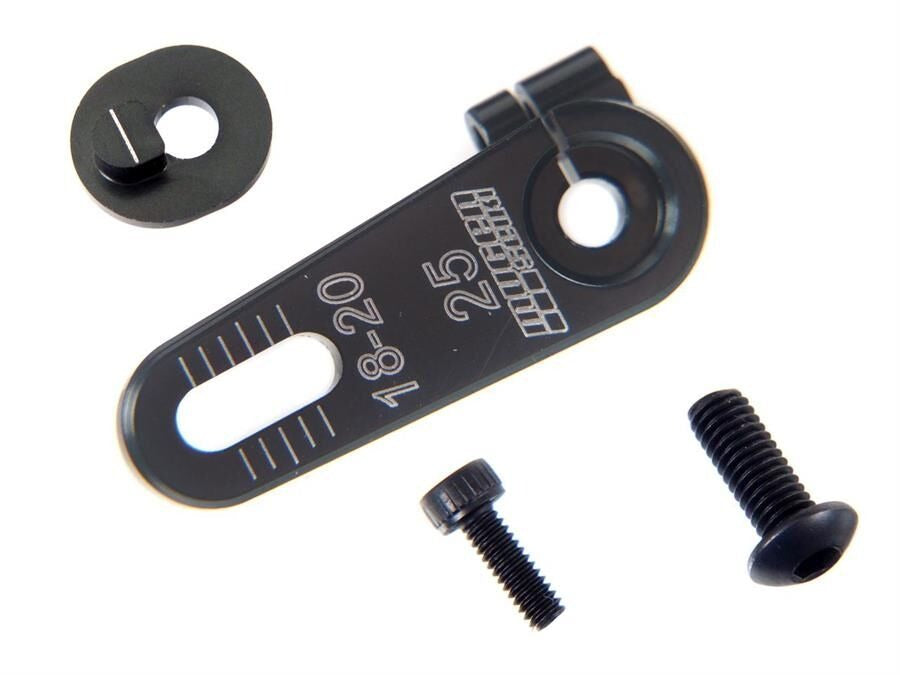 Mugen Seiki Aluminum Adjustable Servo Horn 25T for Futaba