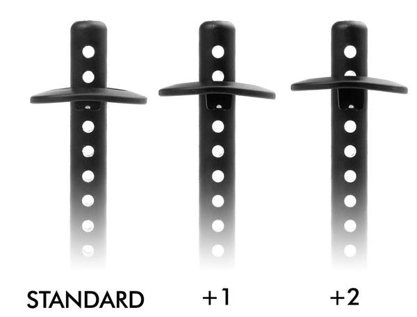 FRONT BODY MOUNT SET +2MM HEIGHT, X301324