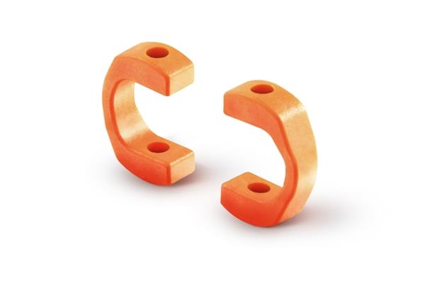 DRIVE SHAFT REPLACEMENT PLASTIC CAP 3.5 MM - ORANGE - STRONG