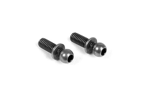 BALL-END 4.2MM - THREADED - HUDY SPRING STEEL (2), X372650