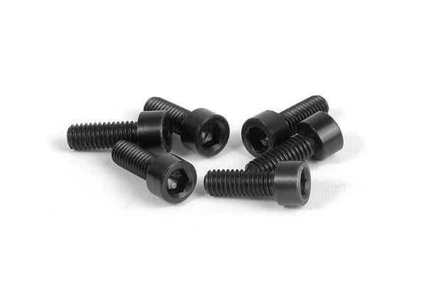 ALU HEX SCREW M3X8 FOR REAR WHEELS (6), X375390