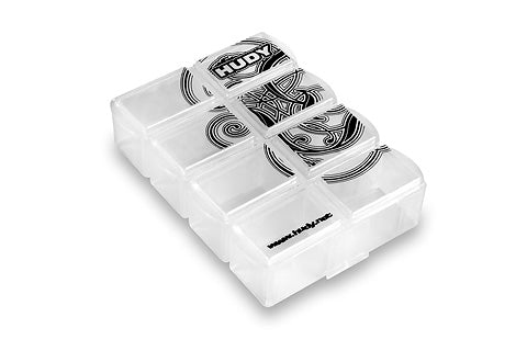 HUDY Tiny Hardware Box - 8-Compartments - 97 x 69mm