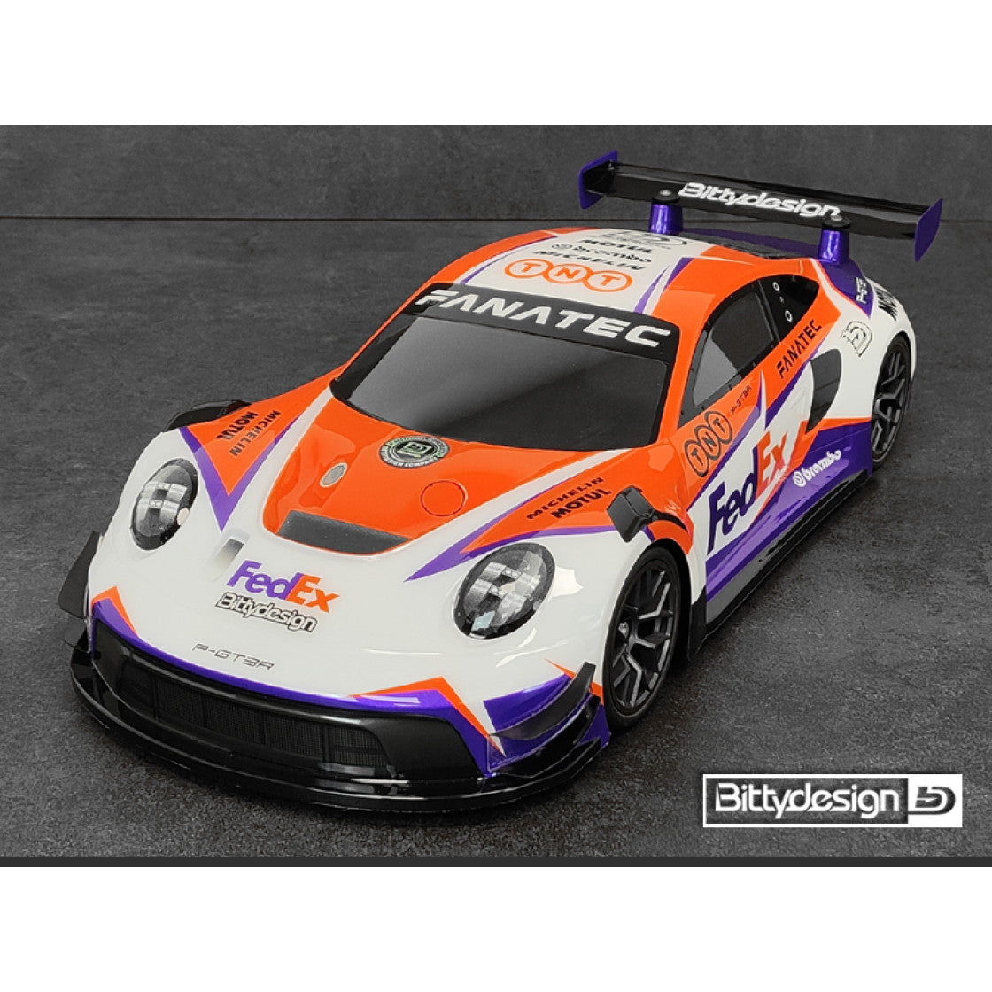 Bittydesign P-GT3R 1/10 GT clear body 190mm