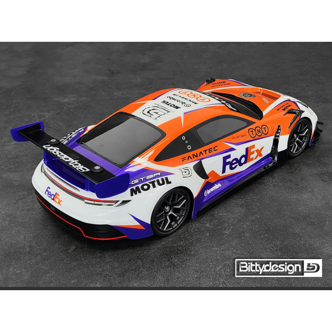 Bittydesign P-GT3R 1/10 GT clear body 190mm
