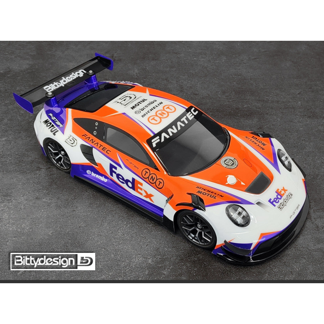 Bittydesign P-GT3R 1/10 GT clear body 190mm