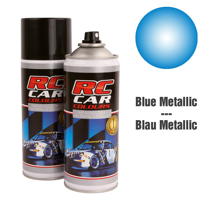 RC Car Colours Lexan Spray Alpine Blue Metalic Nr 932 150ml
