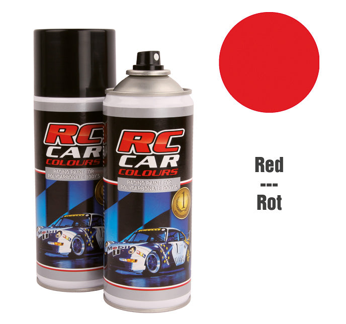 RC Car Colours Lexan Spray Red Nr 110 150ml