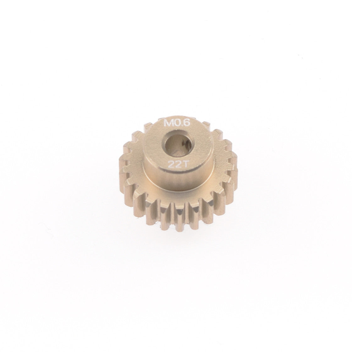 22T Module 0.6 Aluminium Pinion