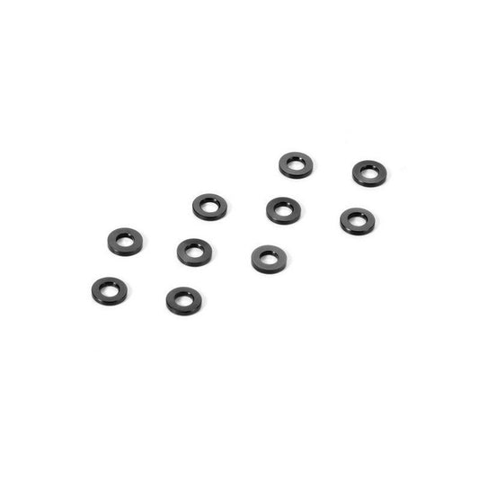 ALU SHIM 3X5X0.5MM - BLACK (10)