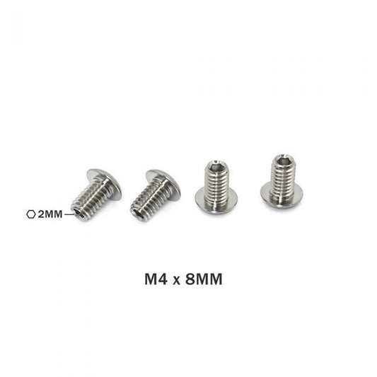 T-WORKS 64 Titanium Down Stop Screws ( M4 x 8mm ) 4pcs.