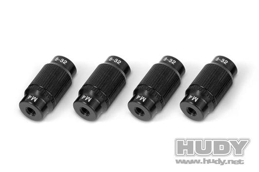 Alu Nut For 1/10 Off-Road Set-Up System (4), H108960