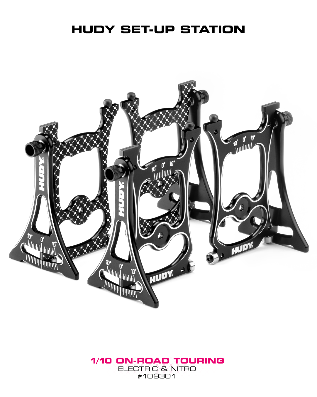 HUDY SET-UP STATION FOR 1/10 TOURING CARS