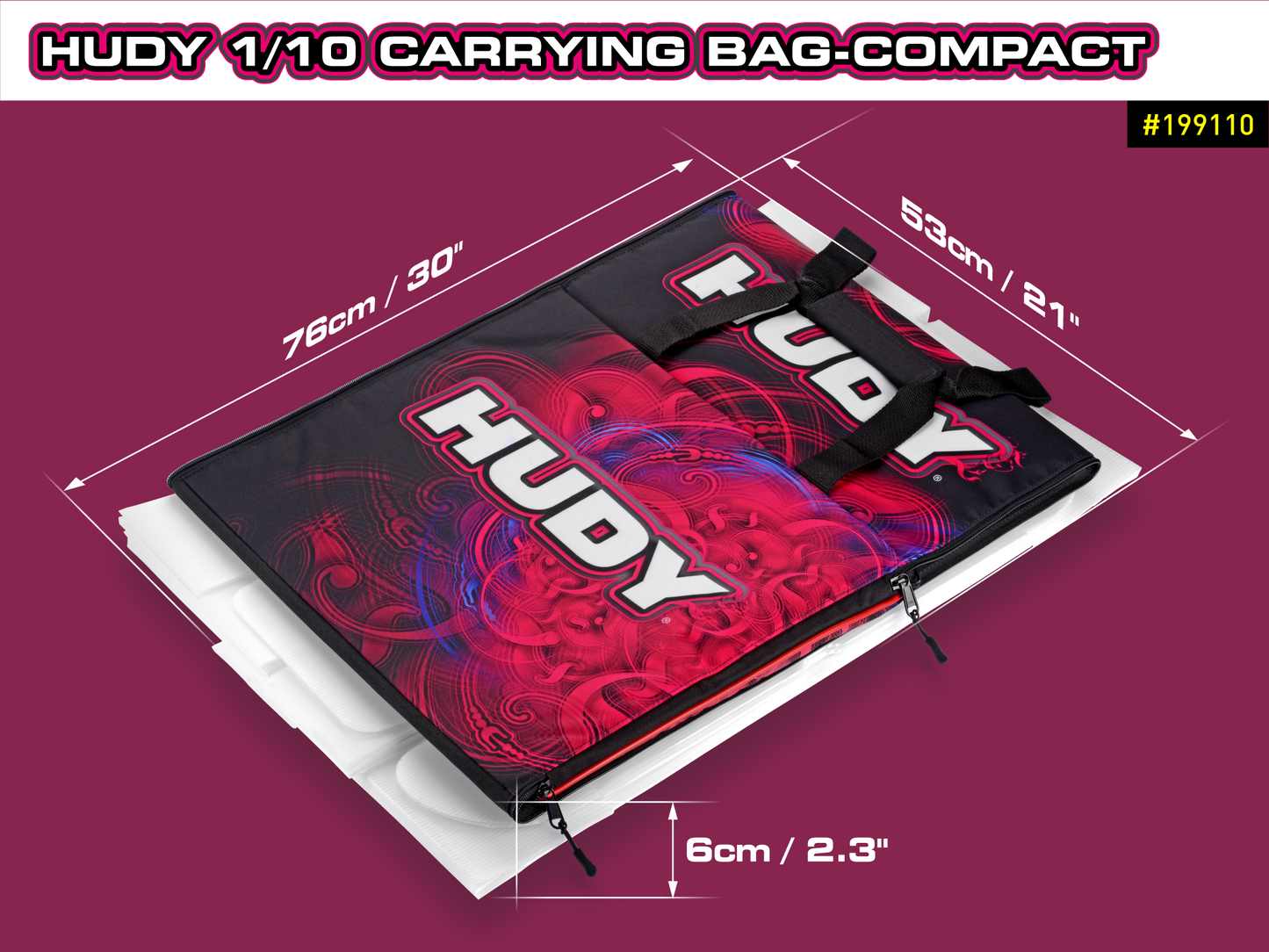 HUDY 1/10 CARRYING BAG - COMPACT