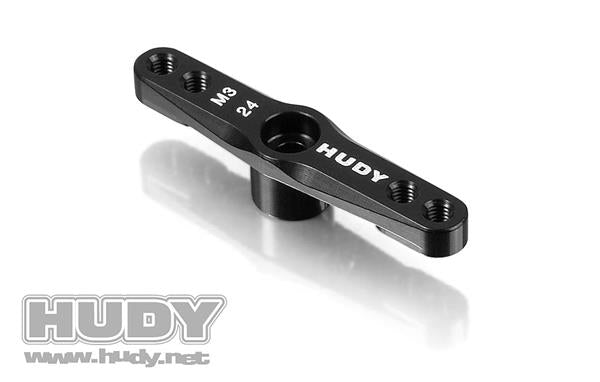ALU THROTTLE SERVO HORN 1/8 OFF-ROAD HITEC - 24T (M3 THREAD), H293508