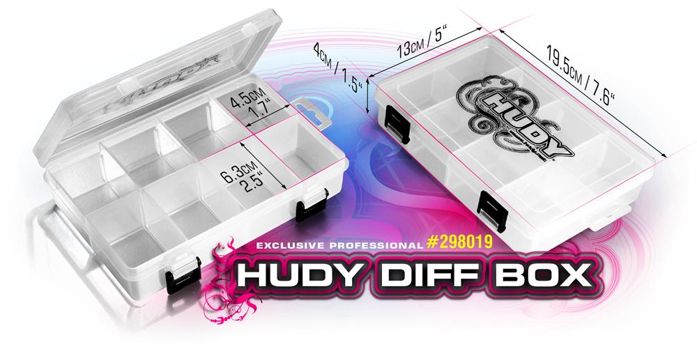 HUDY DIFF BOX - 8-COMPARTMENTS, H298019