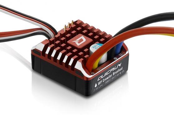 Hobbywing QuicRun WP, 80A, Crawler Brushed ESC, 1/8 & 1/10, HW30112750