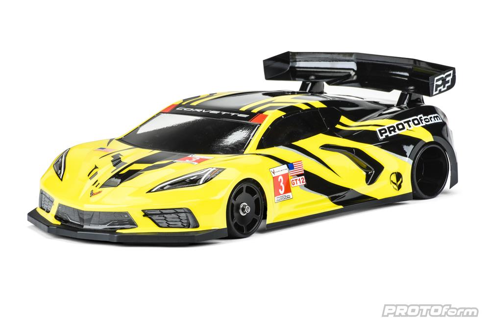 Chevrolet Corvette C8 Clear Body for GT12 (PRM157520)