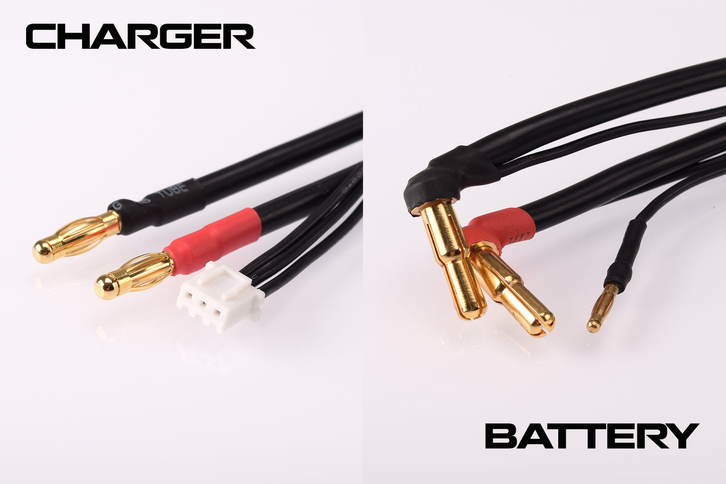RUDDOG 2S Charging Lead 30cm (4/5mm,2mm)(4mm,3PIN-XH)