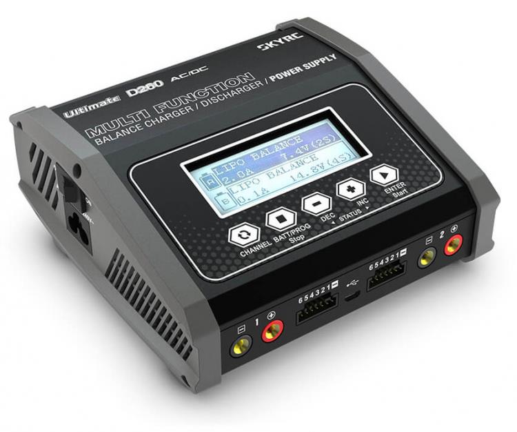 SkyRC D260 AC/ DC Dual Balance Charger/ Discharger