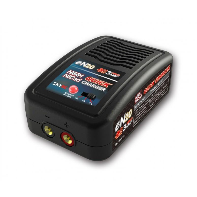 SkyRC eN3/eN20 AC NiMH/NiCd Charger 1-3A, 4-8cell, Tamiya plug, SKY-eN3