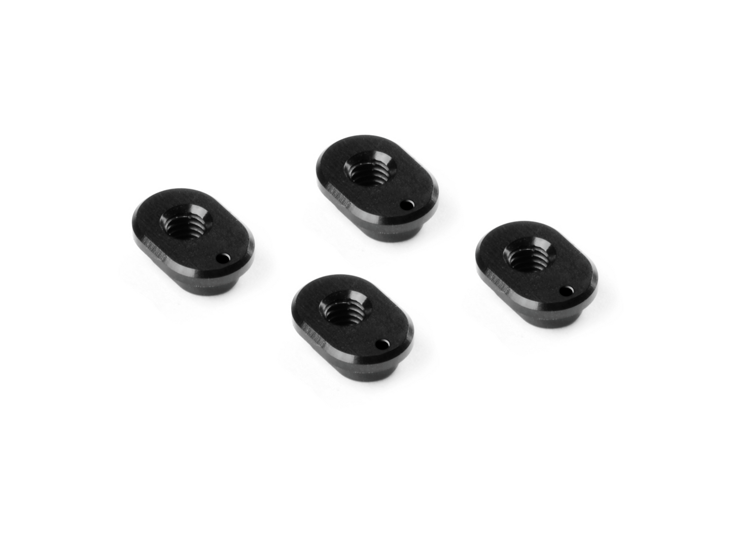X4 ALU CASTER BUSHING FRONT 3° / REAR 0.5° - 1 DOT (4)