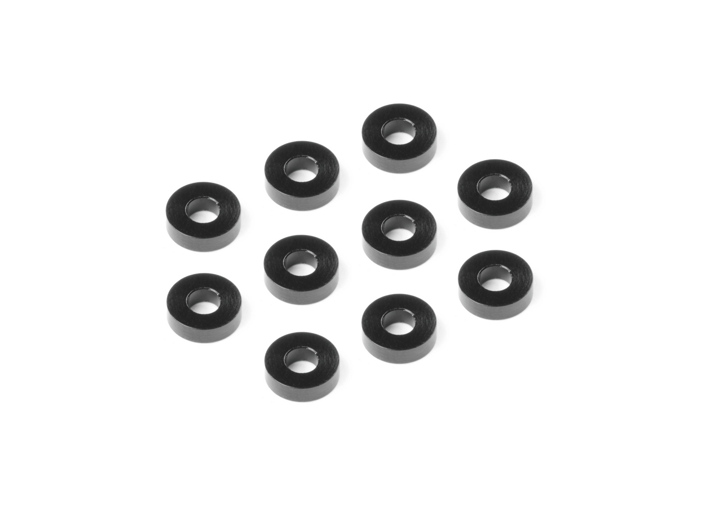 ALU SHIM 3x7x2.0MM - BLACK (10)