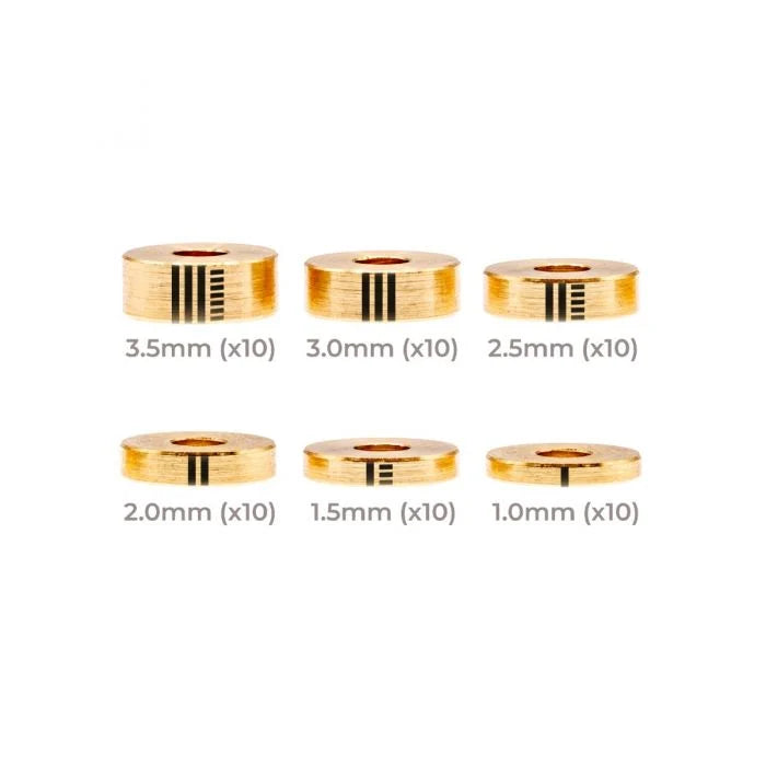 OFFICINARC BRASS SMART SHIM 3X9 KIT - (60 stuks)