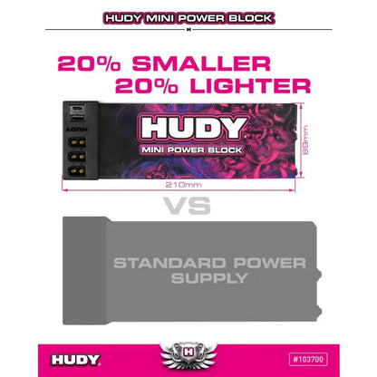 Hudy Mini Power Block 800W/ 67A - EU Plug