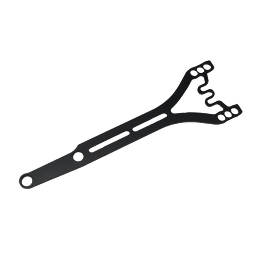 RC MAKER 1124 - 2.0mm Fiberglass Rear Topdeck - Med Flex (1) (Option)