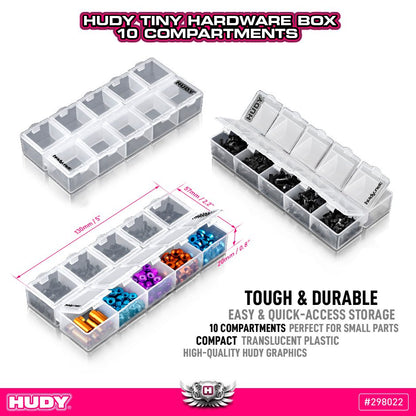 HUDY Tiny Hardware Box - 10 – Compartments