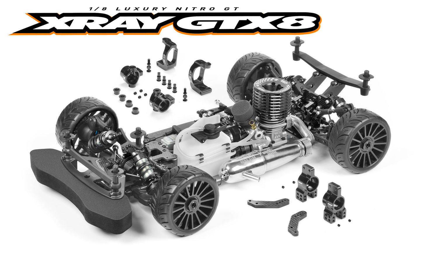 XRAY GTX'24 - 1/8 LUXURY NITRO ON-ROAD GT CAR