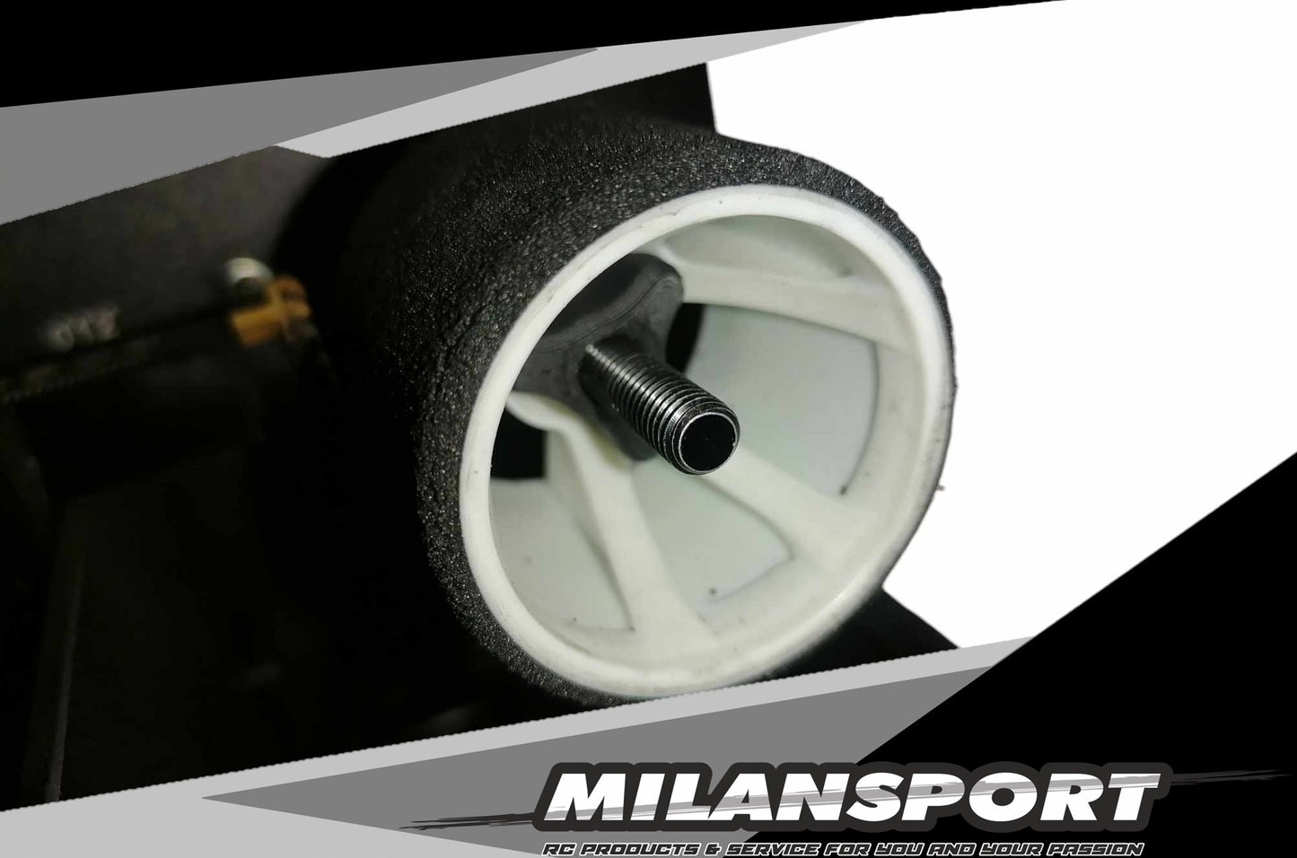 Milansport 1/12 Wheel Adapter for Tire Truers