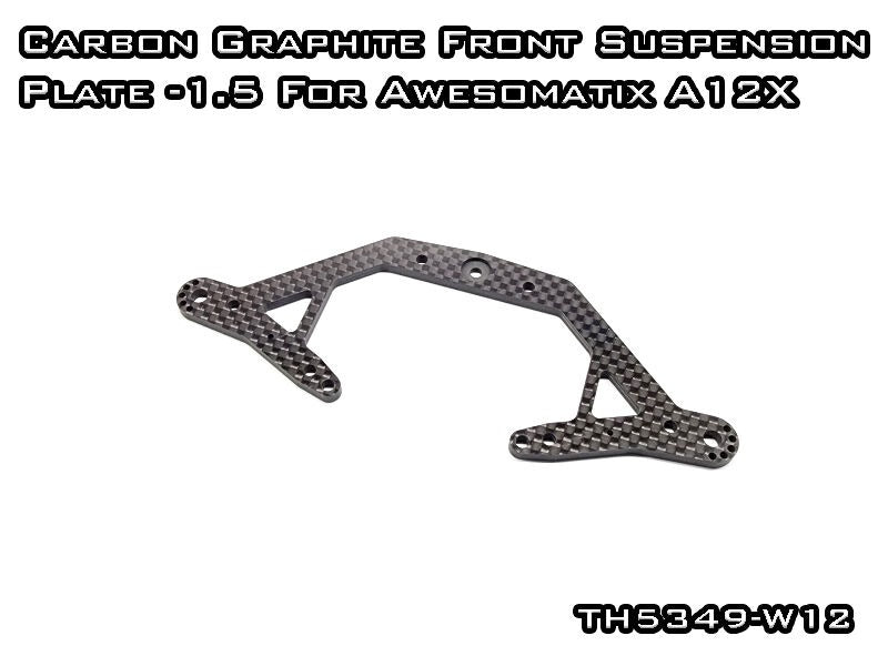 Vigor Carbon Front Suspension Plate -1,5 for Awesomatix A12X