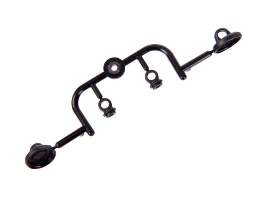 Mugen Seiki Composite Upper/Lower Shock Parts (2+2)