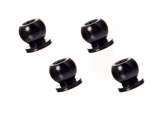 Mugen Seiki 6mm Ball (Aluminium, Black, 4)