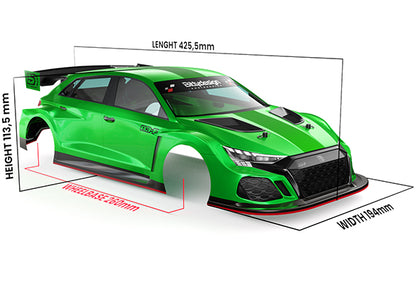 Bittydesign A3-F 1/10 FWD body