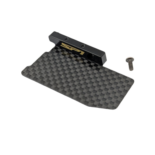 RC MAKER 10011 - Floating Electronics Plate Set - Carbon (SP1-F)
