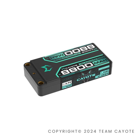 Cayote CAYOTE Racing 8800mAh 1S LiPo Battery 3,7V 145C 162g