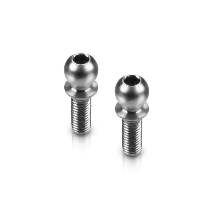 HUDY TITAN BALL STUD D=4.9 / L=8 / S=3.5 / 2MM HEX (2)